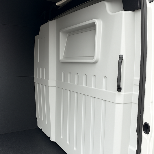 Cargo Van Composite Partition side view