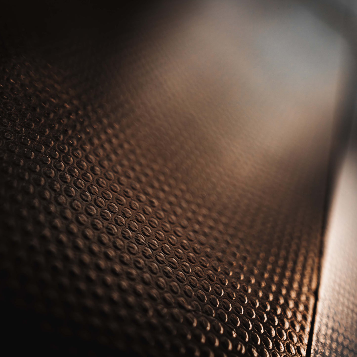 Close up of back insulation of Legend DuraTherm material used in a Ford Transit Ceiling Liner