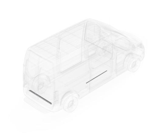 Aluminum Floor Sill Set - Mercedes Sprinter