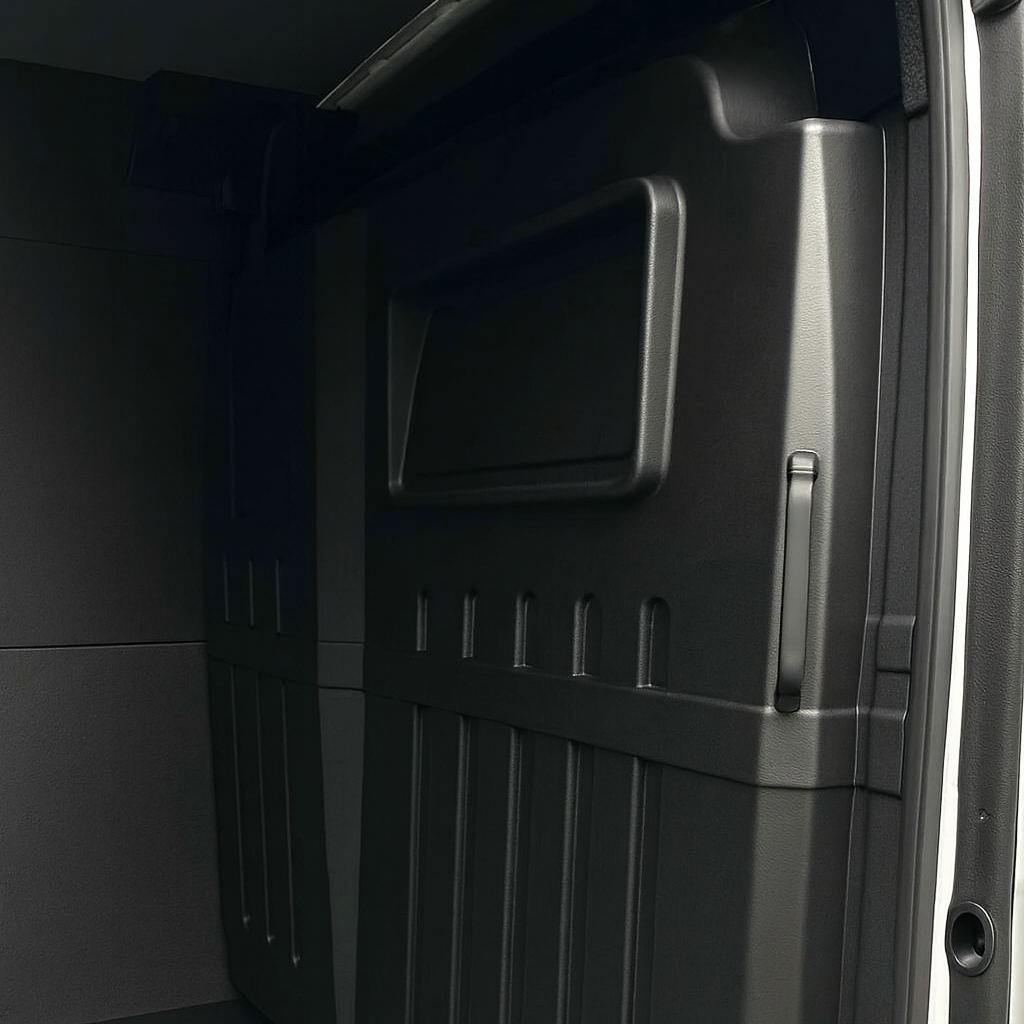Cargo Van Composite Partition in Black
