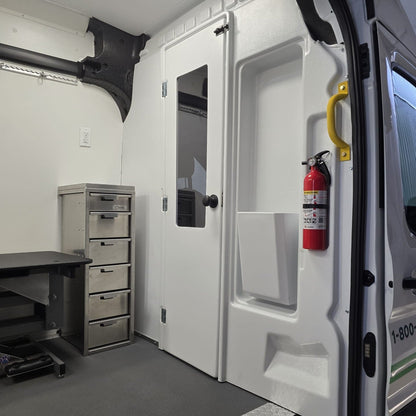 Cargo Van Composite Partition with Door