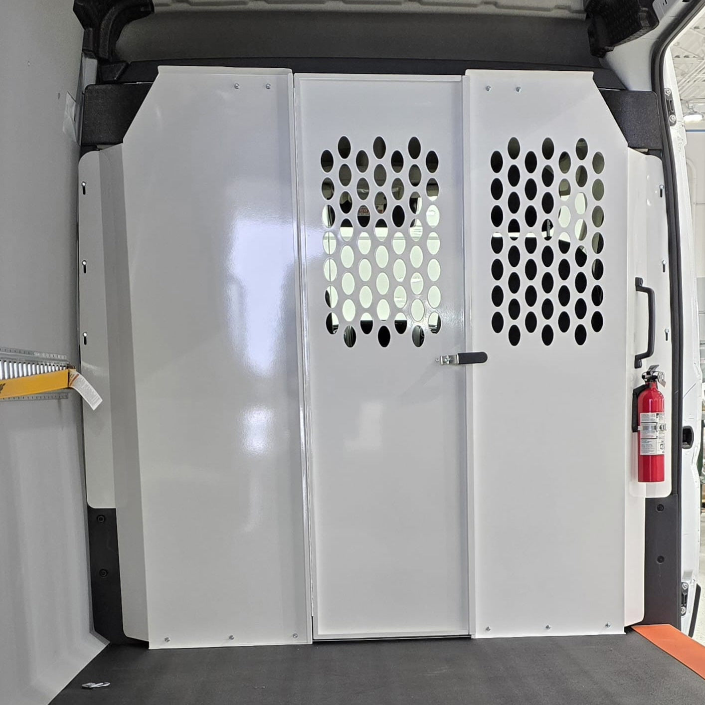  Cargo Van Metal Swing Door Partition