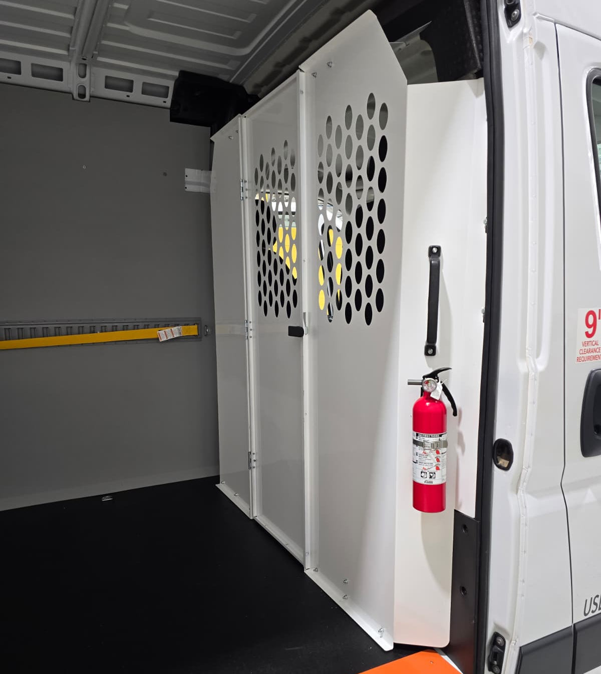 Cargo Van Metal Partitions