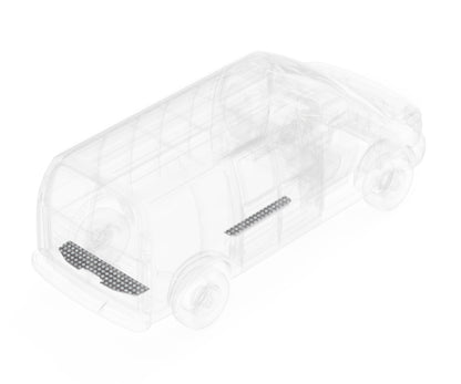 GMC Aluminum Floor Sill Set