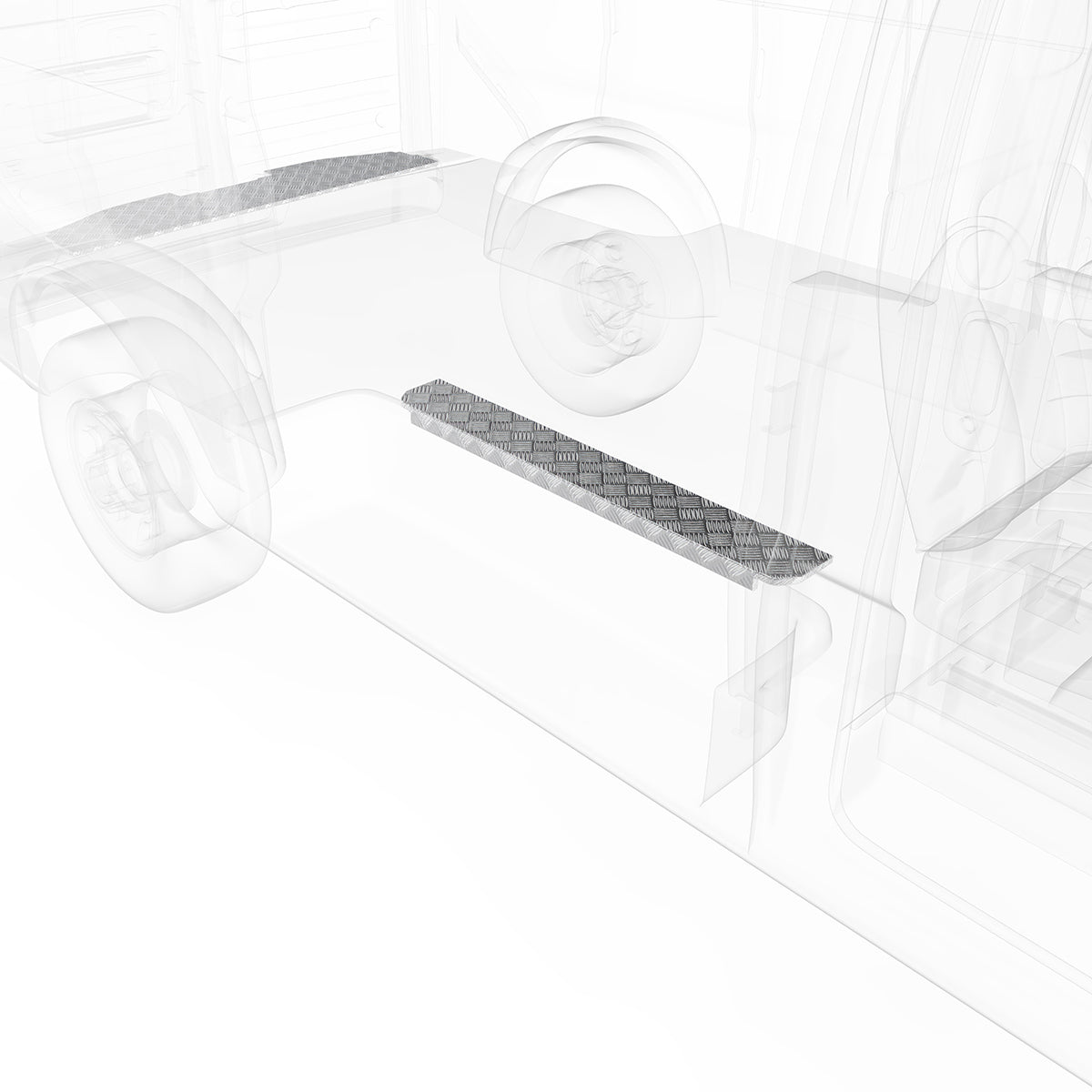 GMC Aluminum Floor Sill Set