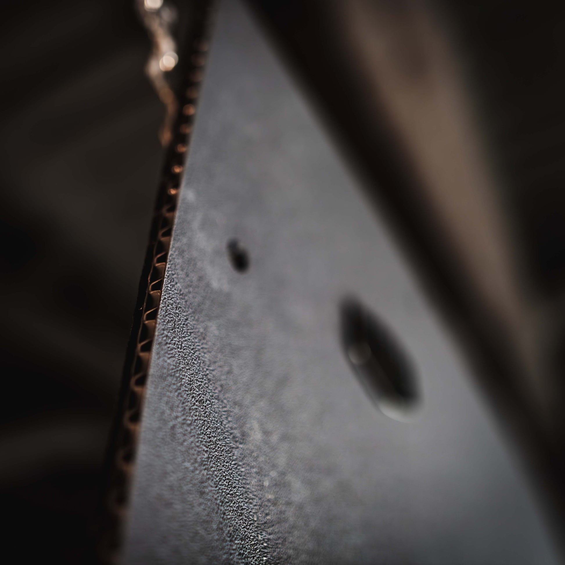 Crosscut of DuraTherm Liner in Textured Grey