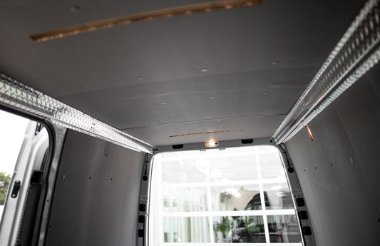 Ford Transit 148EXT Aluminum Top Sill
