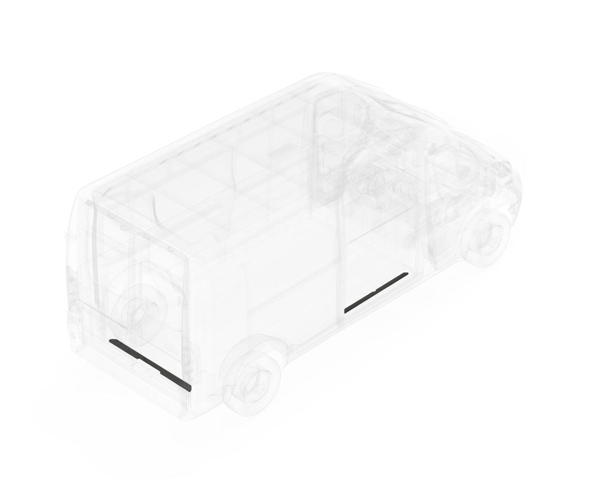 RAM ProMaster Steel Floor Threshold Set