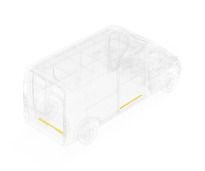 RAM ProMaster Steel Floor Threshold Set