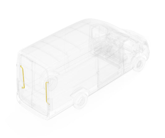 Ford Transit Rear Handle Set