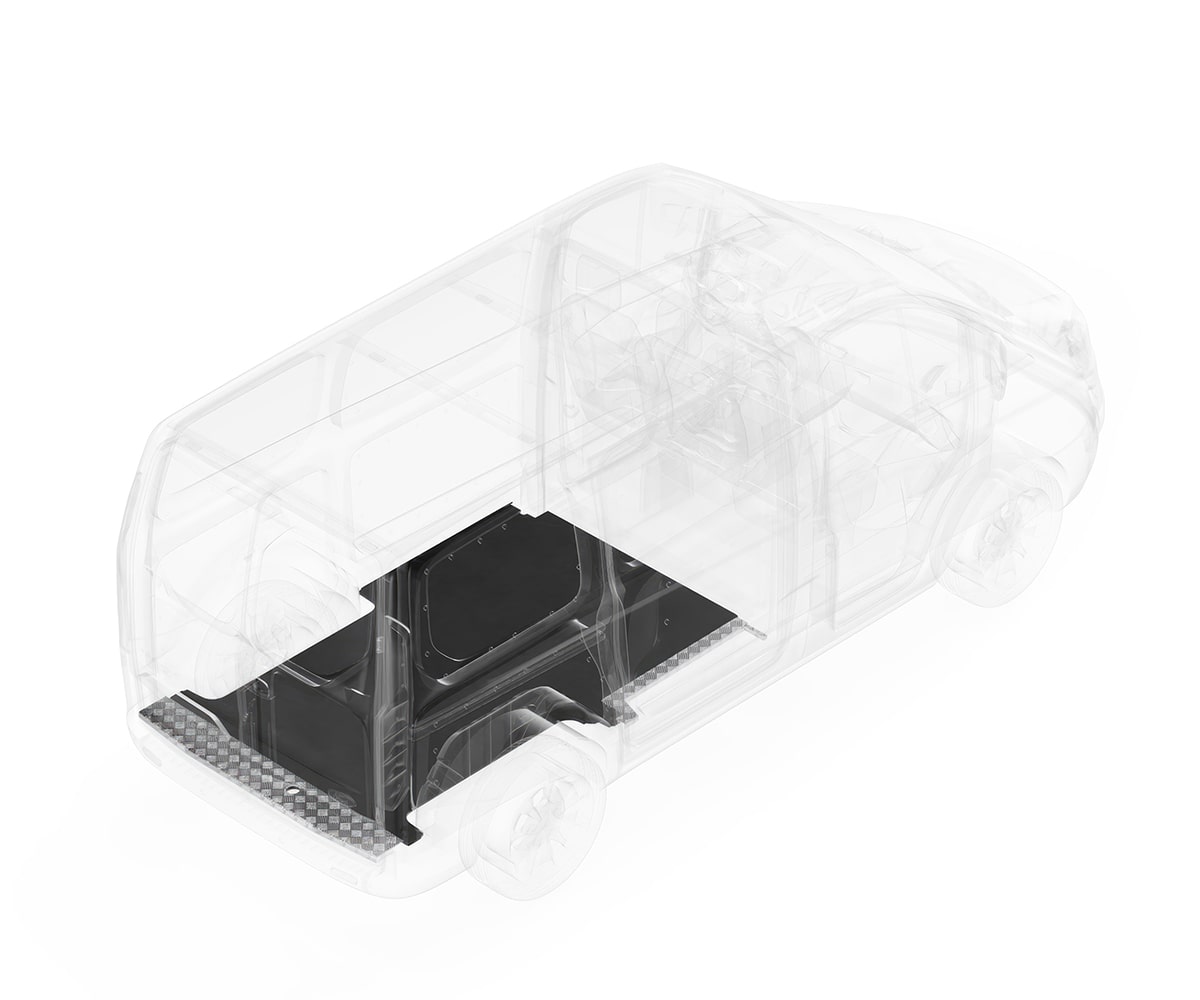 Ford Transit 130 StabiliGrip Floor Liner