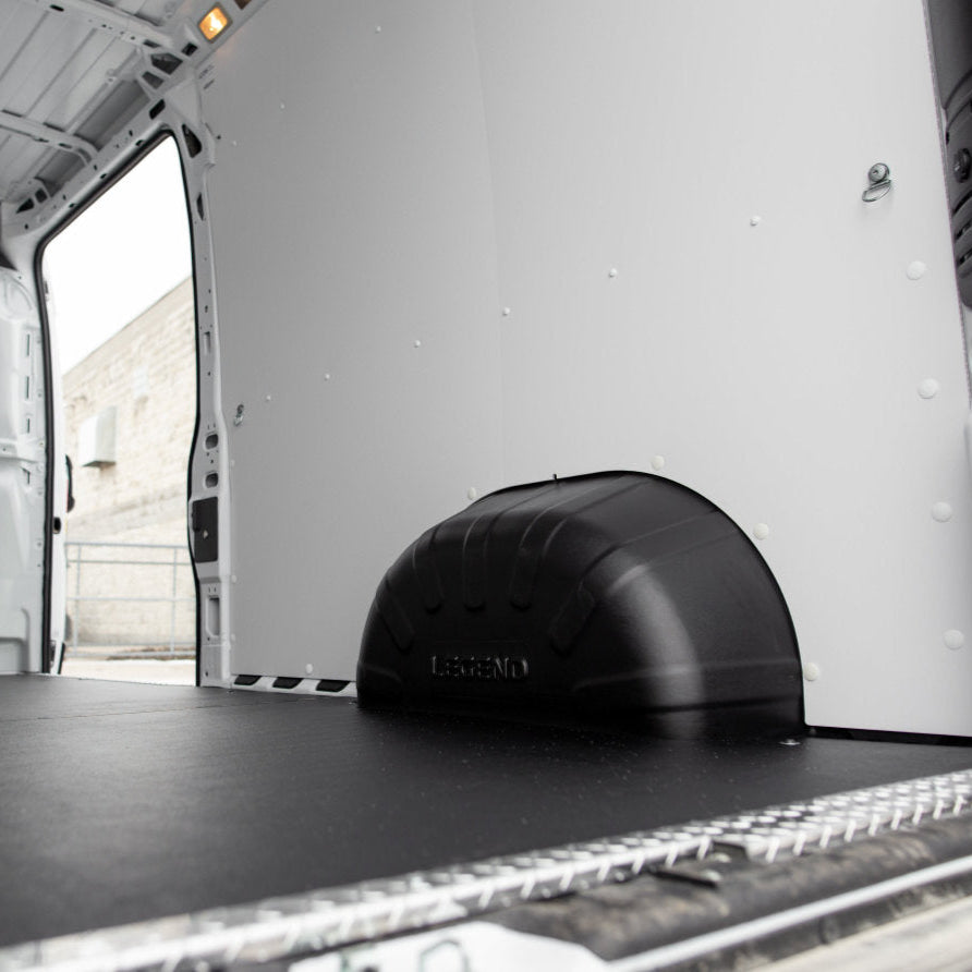 van with stabiligrip flooring & aluminium sills