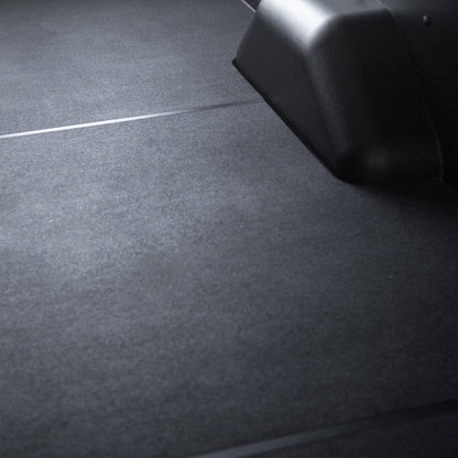 h track joins in Legend StabiliGrip flooring 